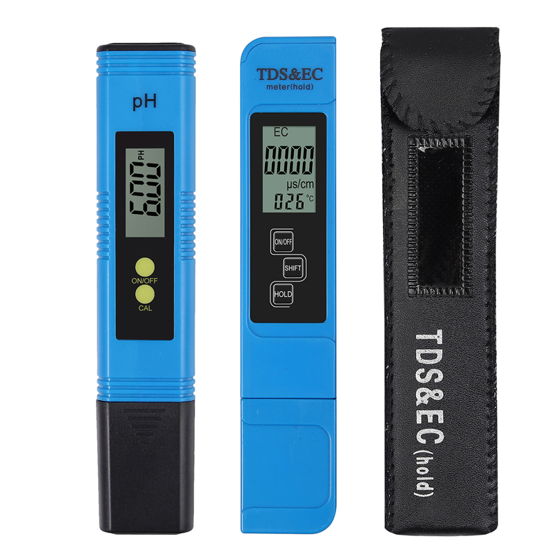 PH Messgerät Wasserqualität Tester mit LCD Display PH Wert Messgerät Digitales 